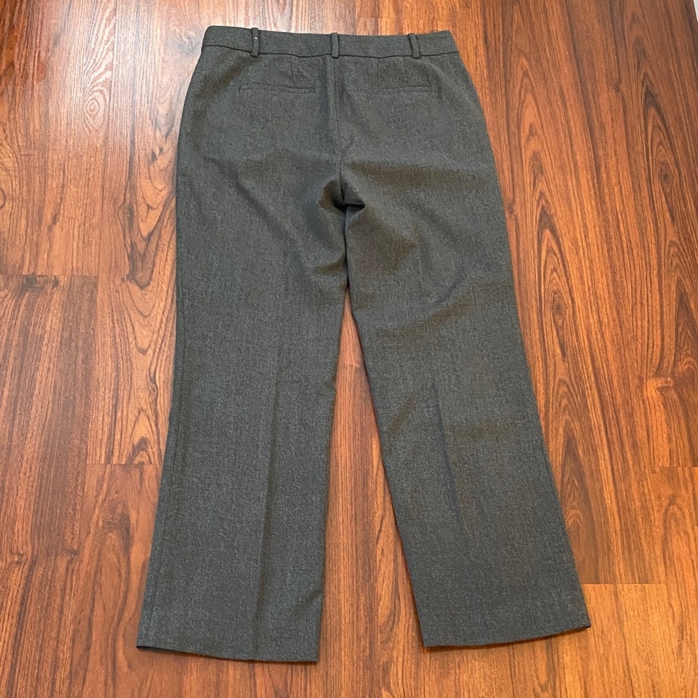 Talbots Gray Wool Dress Pants Size 4 Short – Italian Fabric Tailored Fit - Picture 9 of 9